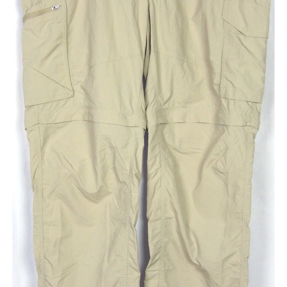 Columbia 100% Nylon Convertible Zipper Pockets Hiking Trail Pants Men's‎ 42 X 32